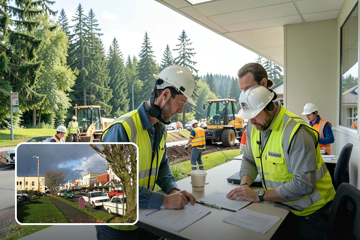 Reservoir Grounds Maintenance in Arlington, Snohomish County, WA - Maintains clear sightlines and security around the site