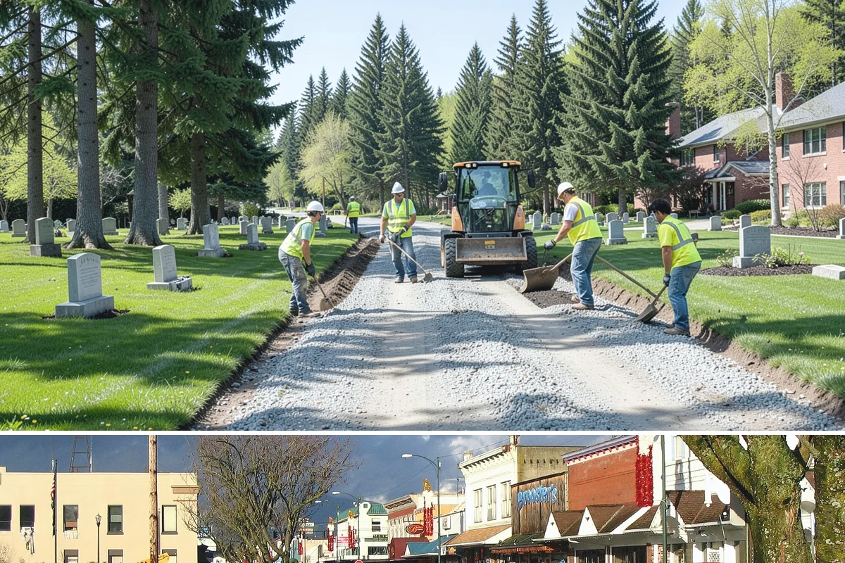 Reservoir Grounds Maintenance in Arlington, Snohomish County, WA - Grounds and vegetation work is heaviest in the growing season, with fence-line and access upkeep continuing year-round.