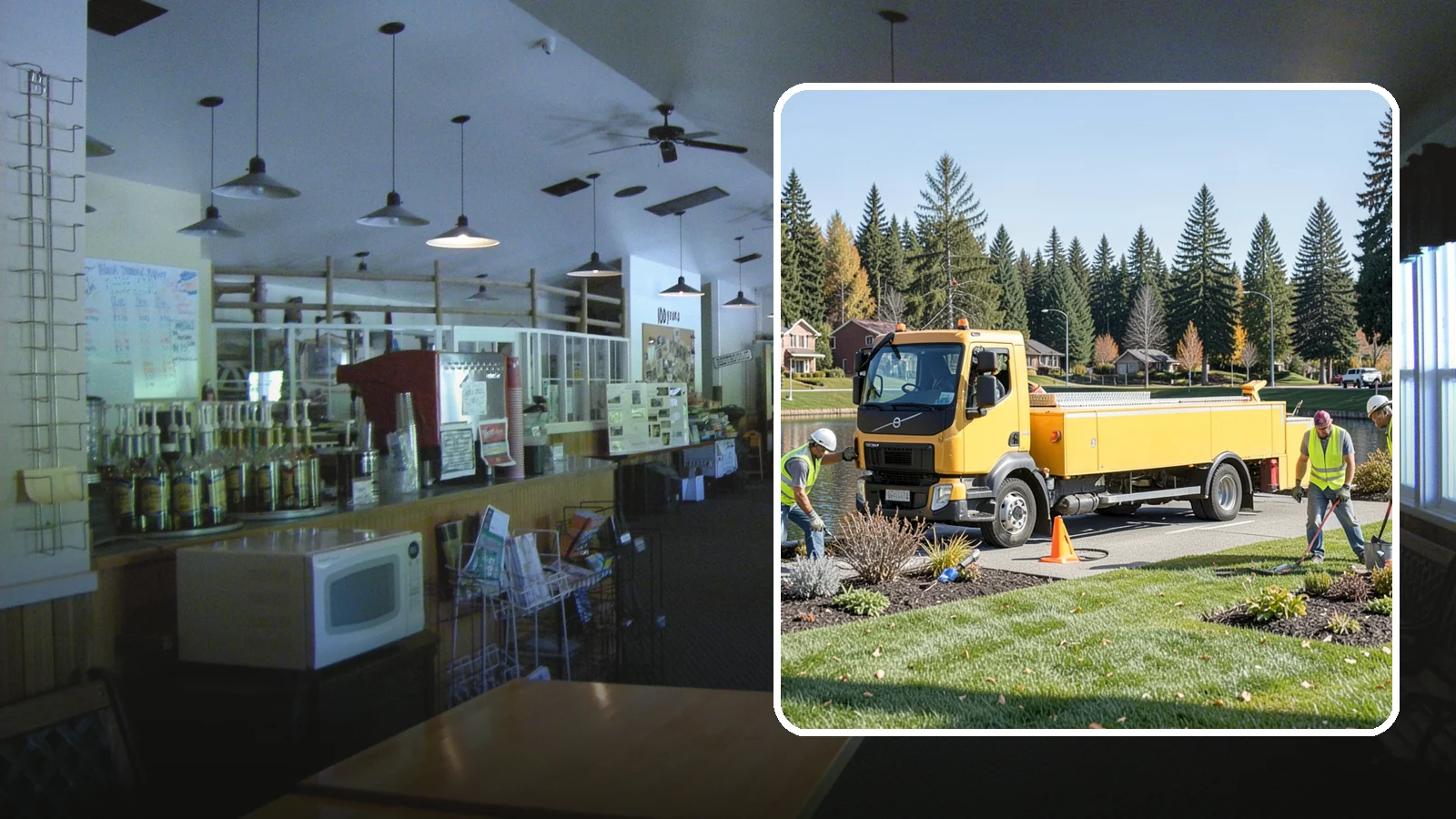 Reservoir Grounds Maintenance in Black Diamond, King County, WA - Grounds and vegetation maintenance at reservoir and water-tank sites for security, access, and protection.