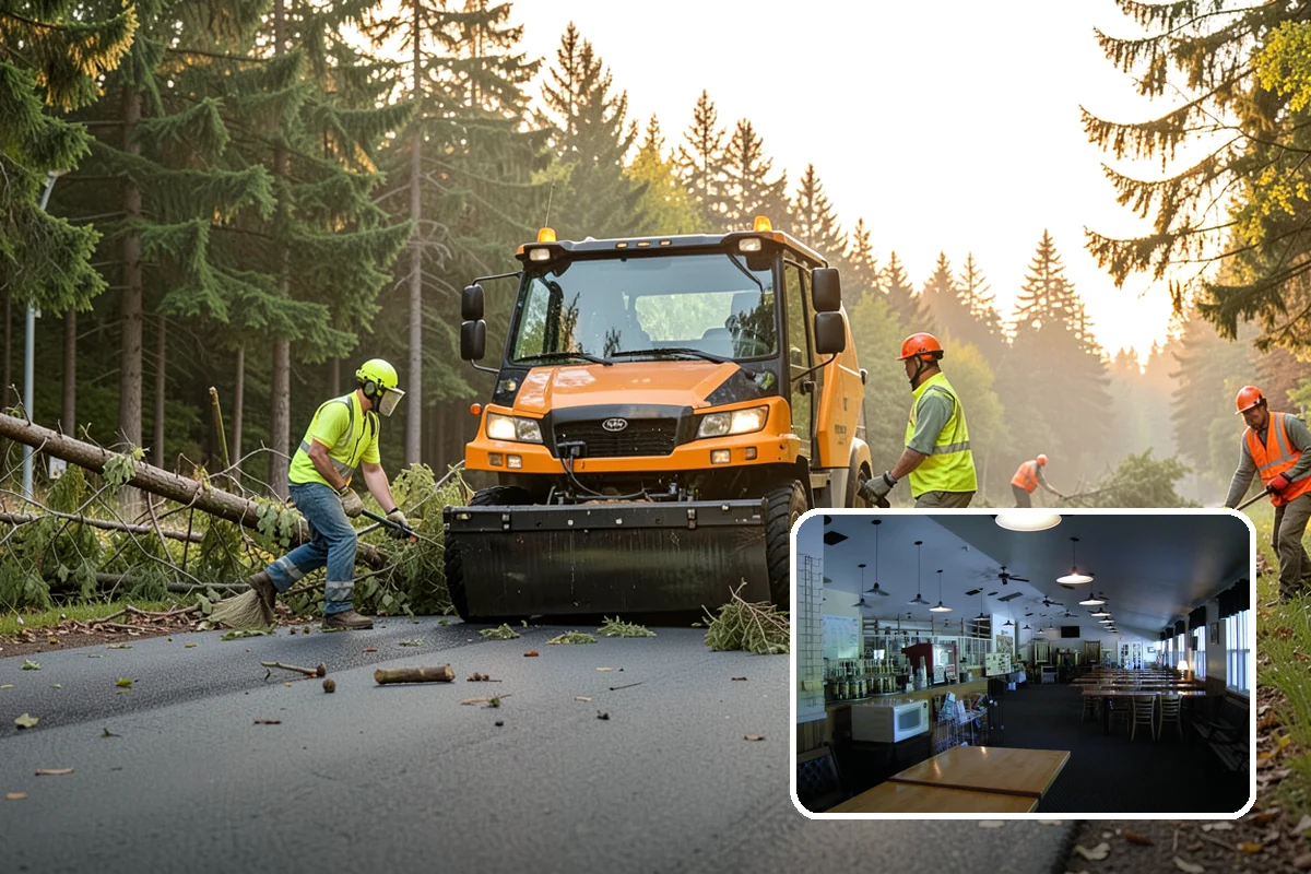 Reservoir Grounds Maintenance in Black Diamond, King County, WA - Maintains clear sightlines and security around the site