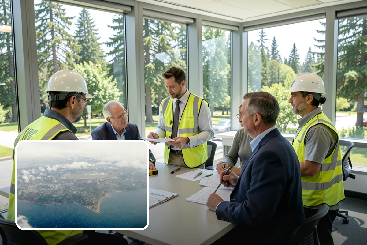 Reservoir Grounds Maintenance in Burien, King County, WA - Maintains clear sightlines and security around the site