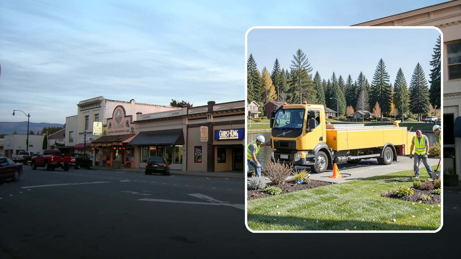 Reservoir Grounds Maintenance in Burlington, Skagit County, WA - Grounds and vegetation maintenance at reservoir and water-tank sites for security, access, and protection.