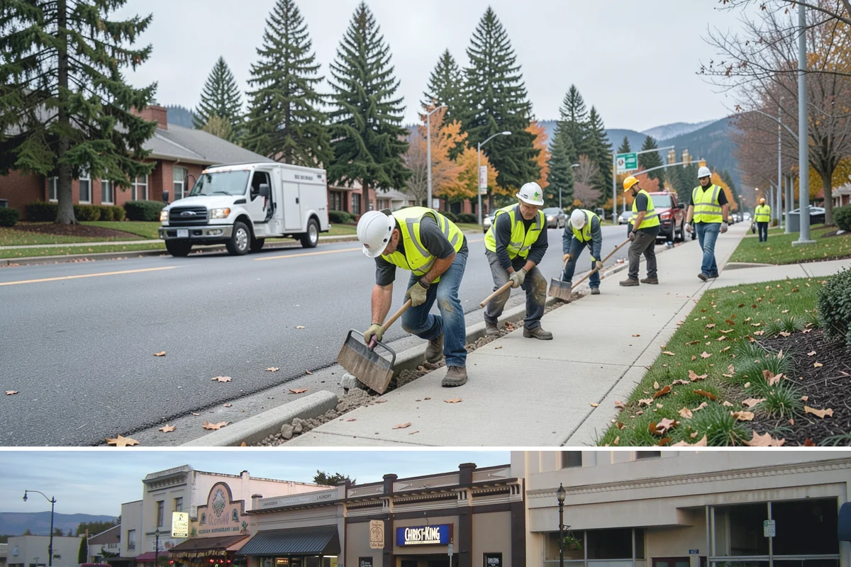 Reservoir Grounds Maintenance in Burlington, Skagit County, WA - Grounds and vegetation work is heaviest in the growing season, with fence-line and access upkeep continuing year-round.