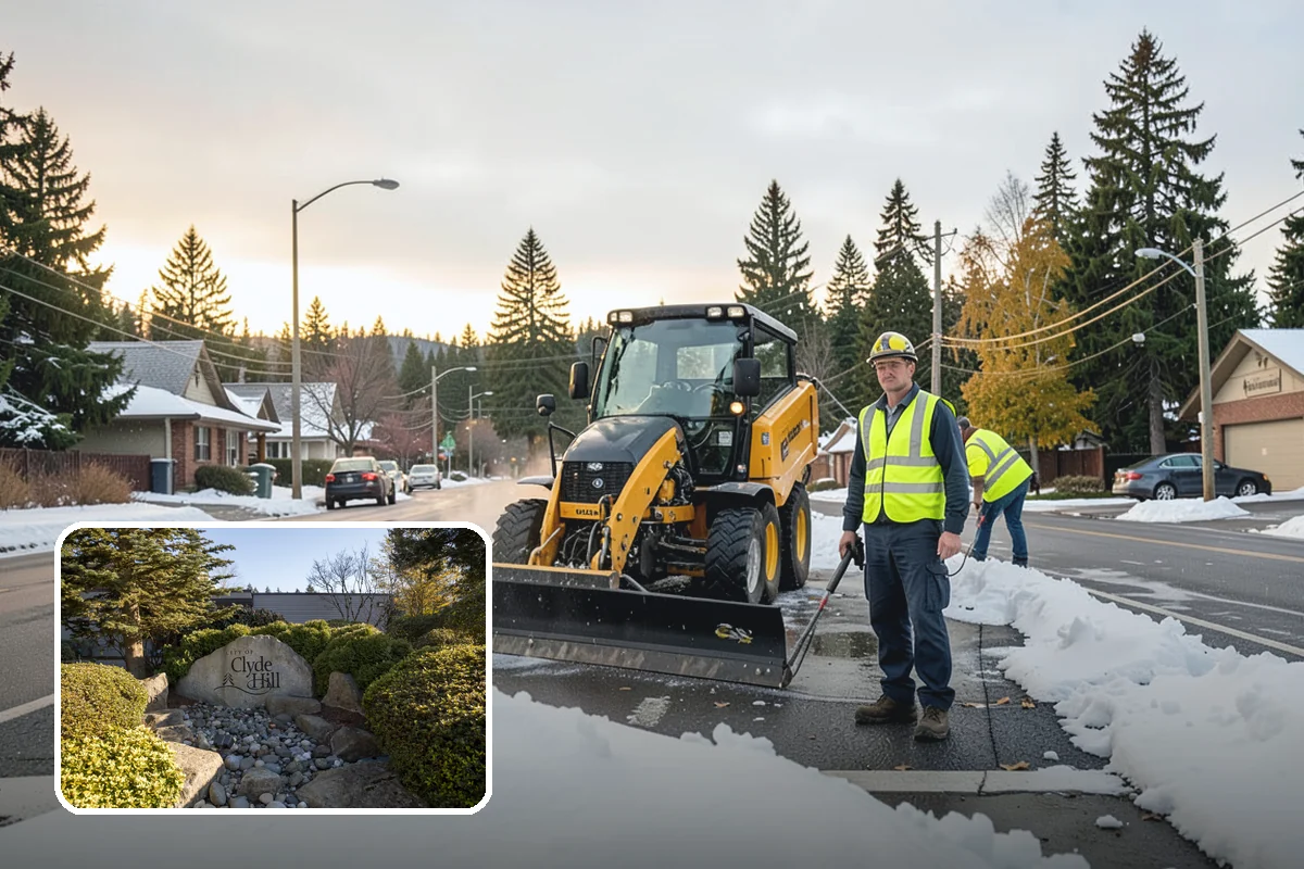 Reservoir Grounds Maintenance in Clyde Hill, King County, WA - Maintains clear sightlines and security around the site