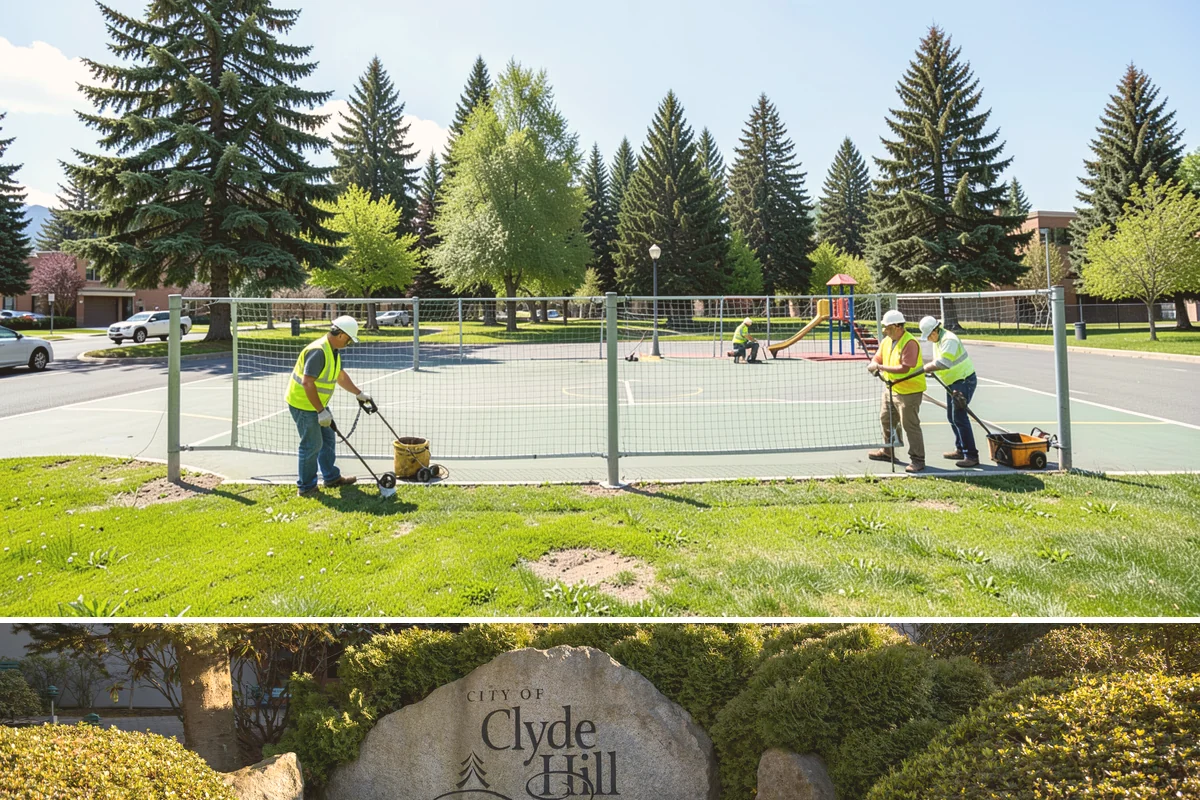 Reservoir Grounds Maintenance in Clyde Hill, King County, WA - Grounds and vegetation work is heaviest in the growing season, with fence-line and access upkeep continuing year-round.