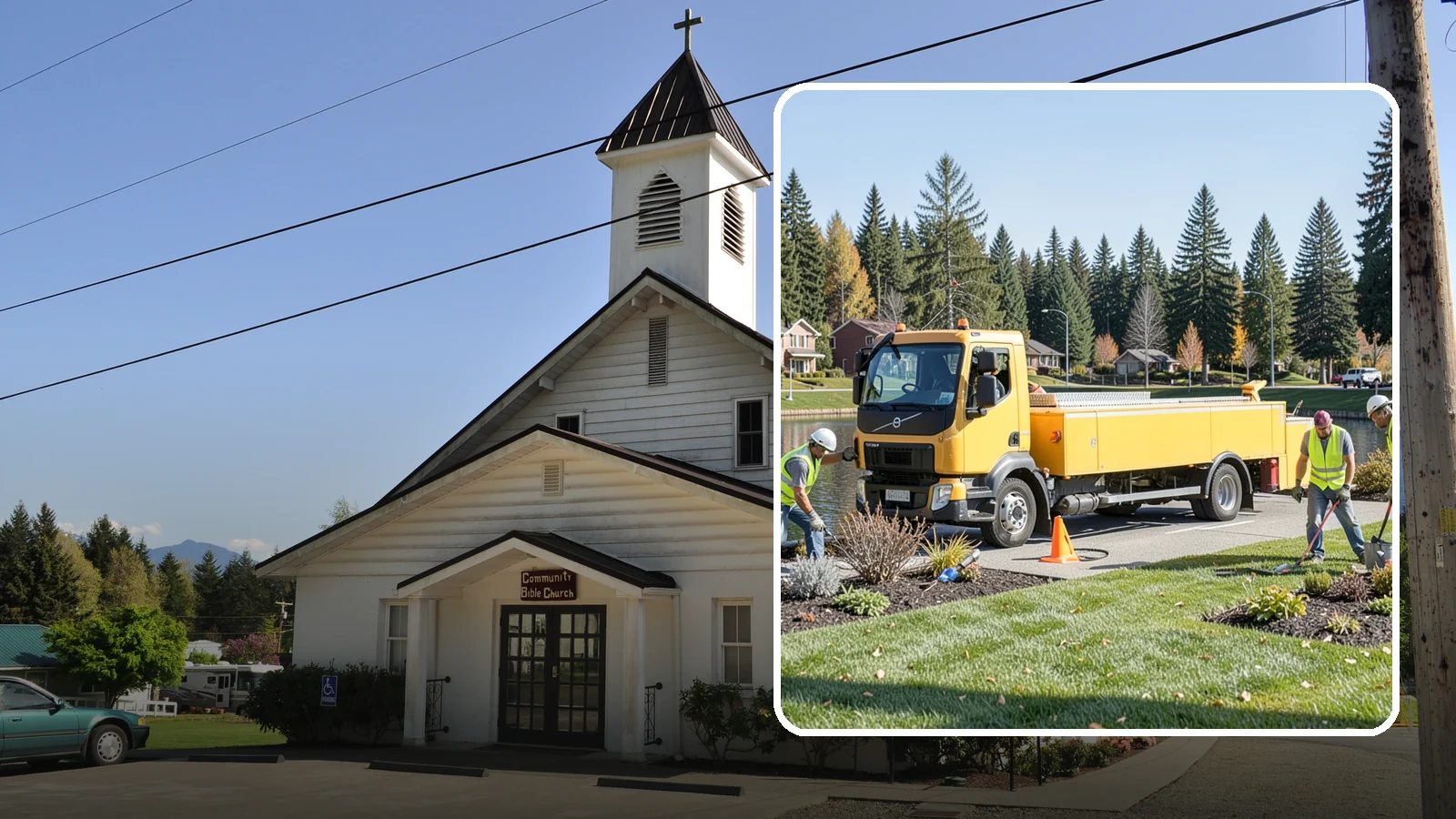 Reservoir Grounds Maintenance in Concrete, Skagit County, WA - Grounds and vegetation maintenance at reservoir and water-tank sites for security, access, and protection.