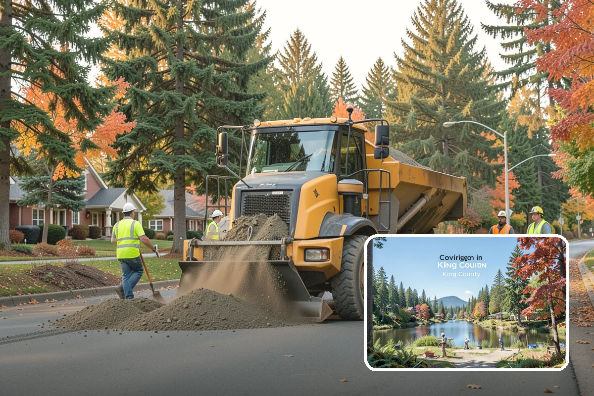 Reservoir Grounds Maintenance in Covington, King County, WA - Maintains clear sightlines and security around the site