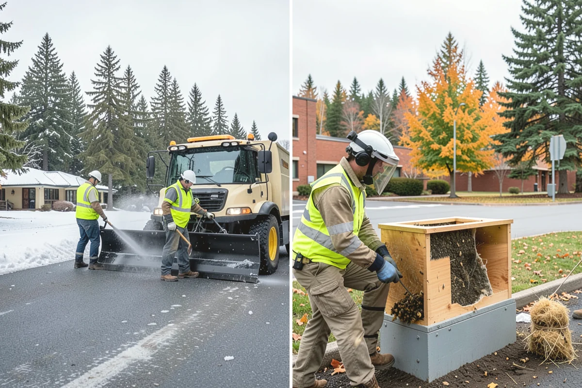 Reservoir Grounds Maintenance in Covington, King County, WA - Confirm site boundaries, security rules, and water-quality limits