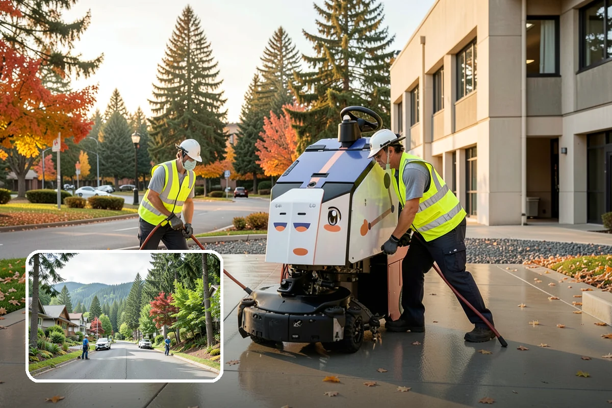 Reservoir Grounds Maintenance in Darrington, Snohomish County, WA - Maintains clear sightlines and security around the site