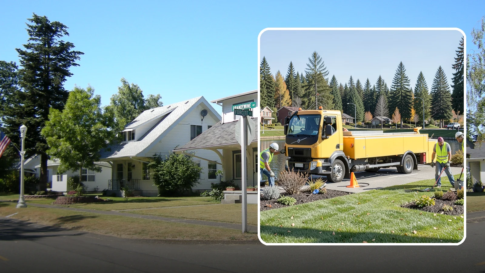 Reservoir Grounds Maintenance in DuPont, Pierce County, WA - Grounds and vegetation maintenance at reservoir and water-tank sites for security, access, and protection.