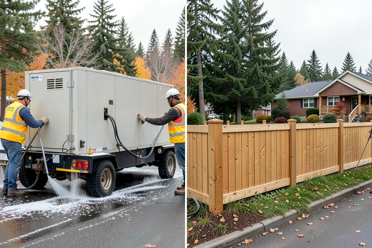 Reservoir Grounds Maintenance in DuPont, Pierce County, WA - Confirm site boundaries, security rules, and water-quality limits