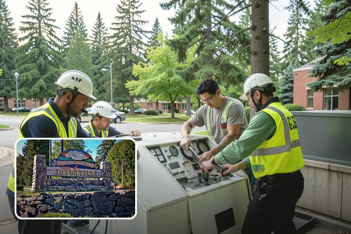 Reservoir Grounds Maintenance in Eatonville, Pierce County, WA - Maintains clear sightlines and security around the site