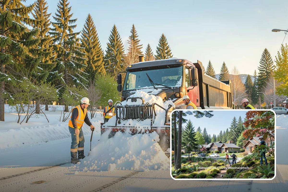 Reservoir Grounds Maintenance in Edgewood, Pierce County, WA - Maintains clear sightlines and security around the site
