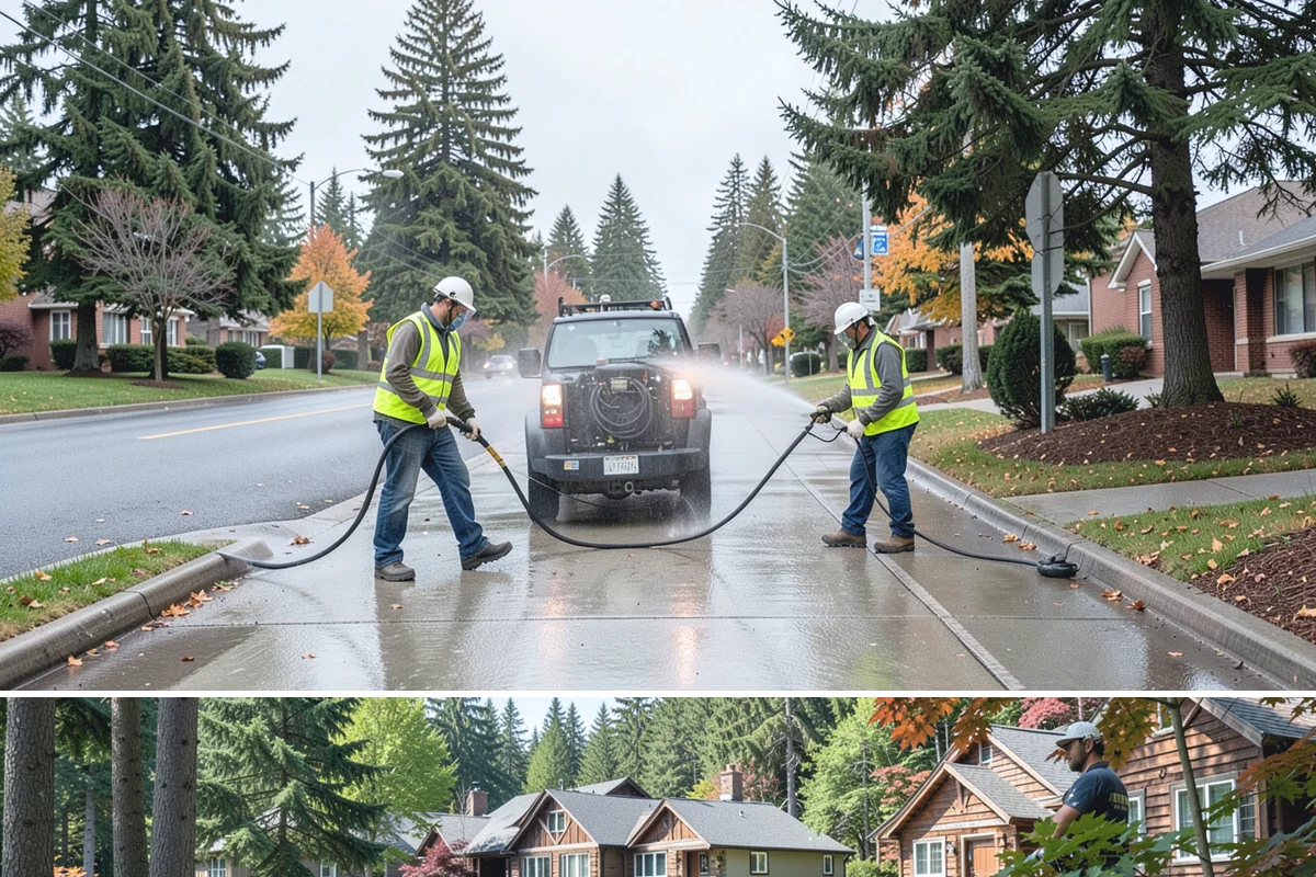 Reservoir Grounds Maintenance in Edgewood, Pierce County, WA - Grounds and vegetation work is heaviest in the growing season, with fence-line and access upkeep continuing year-round.