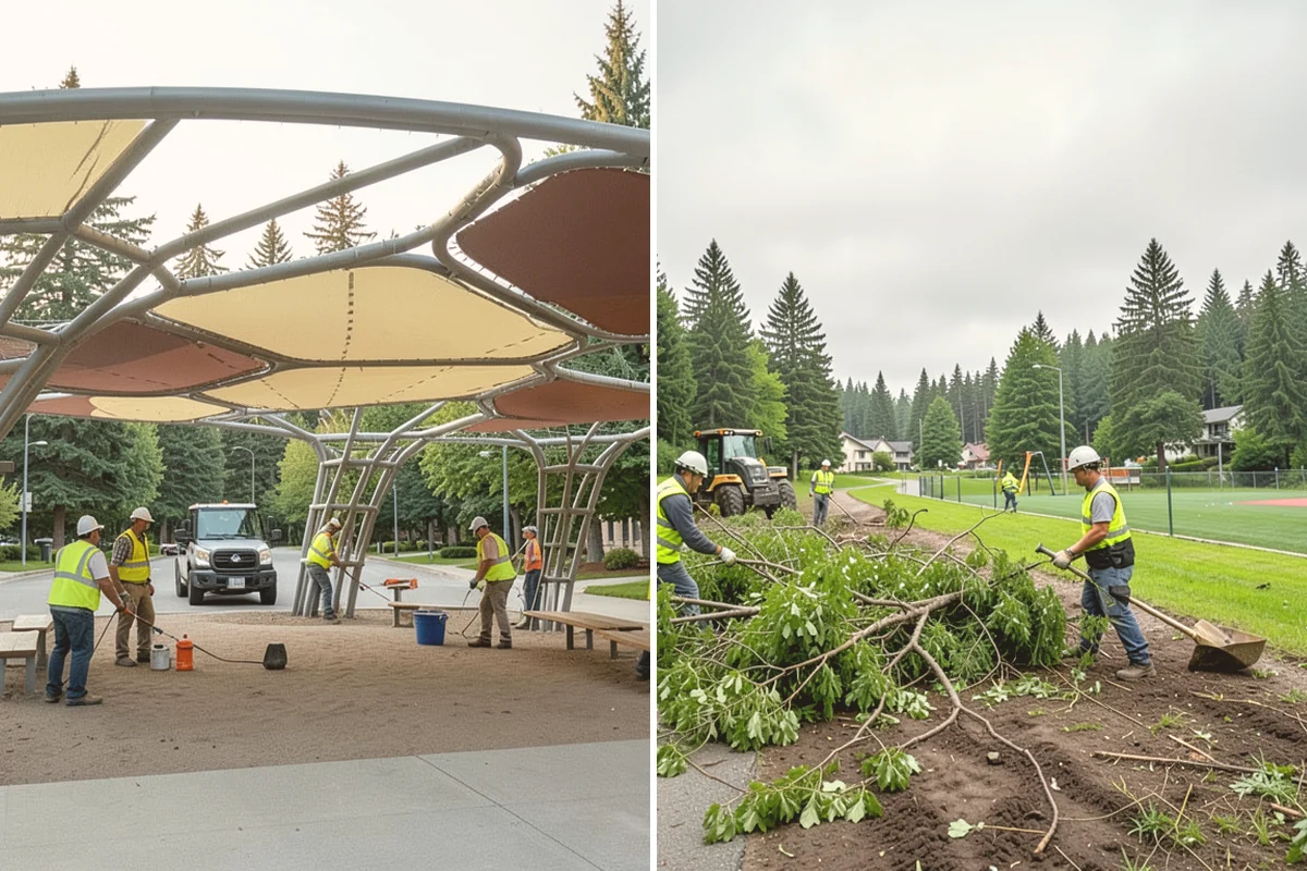 Reservoir Grounds Maintenance in Edmonds, Snohomish County, WA - Confirm site boundaries, security rules, and water-quality limits