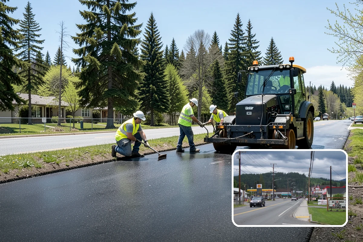 Reservoir Grounds Maintenance in Granite Falls, Snohomish County, WA - Maintains clear sightlines and security around the site