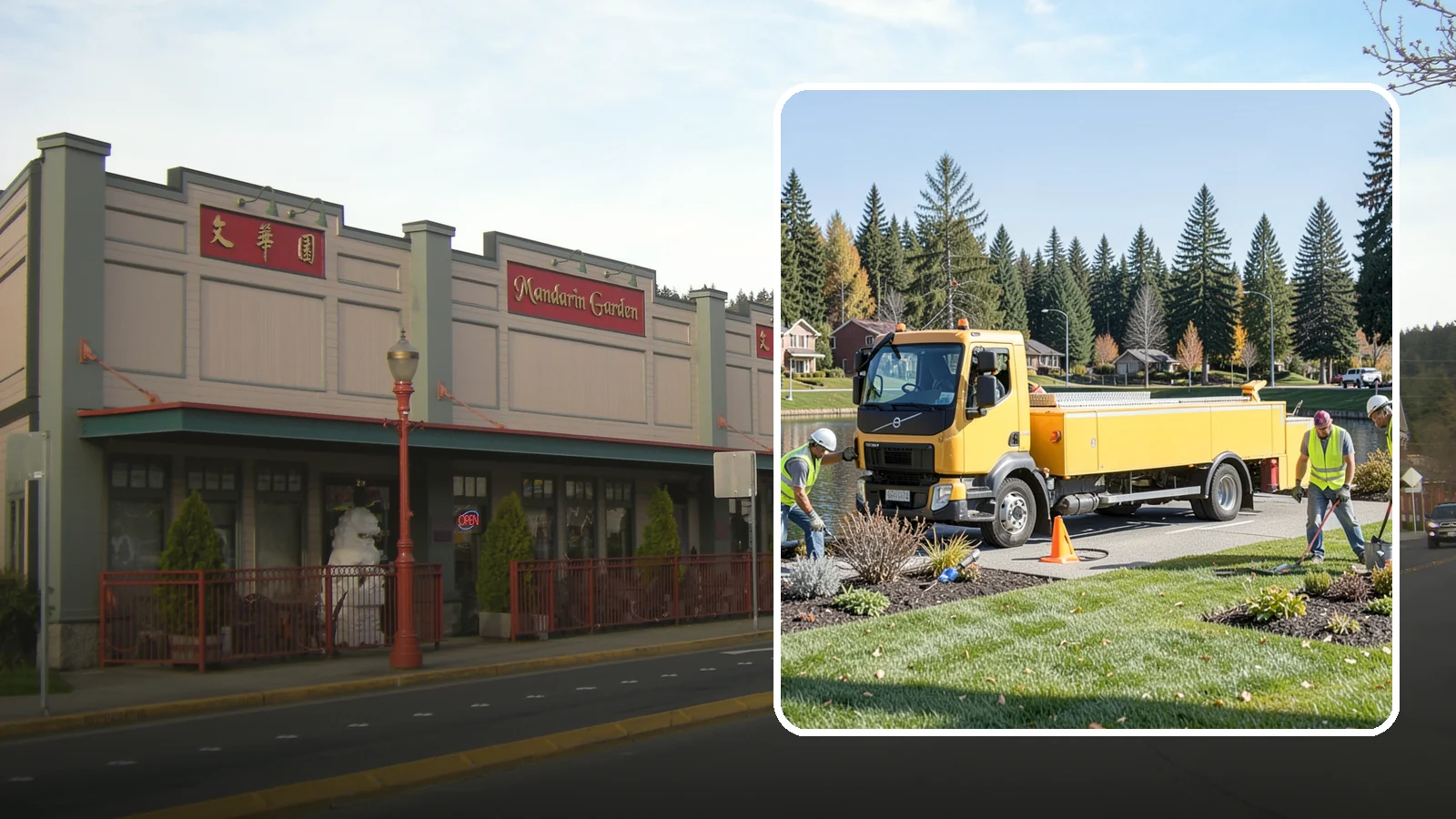 Reservoir Grounds Maintenance in Issaquah, King County, WA - Grounds and vegetation maintenance at reservoir and water-tank sites for security, access, and protection.
