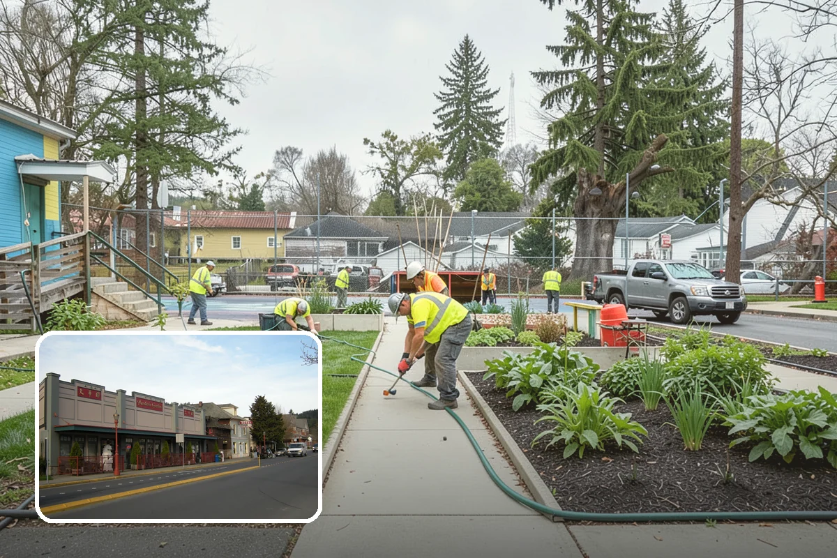 Reservoir Grounds Maintenance in Issaquah, King County, WA - Maintains clear sightlines and security around the site