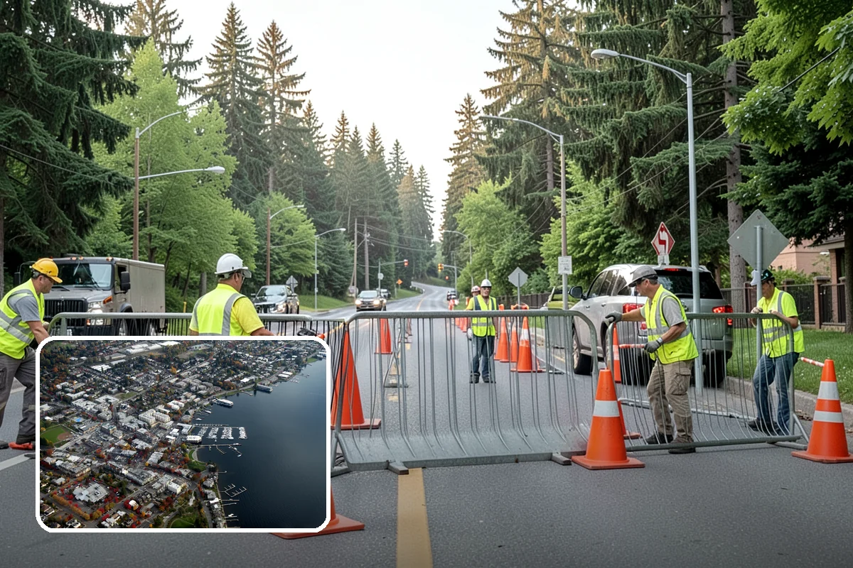 Reservoir Grounds Maintenance in Kirkland, King County, WA - Maintains clear sightlines and security around the site