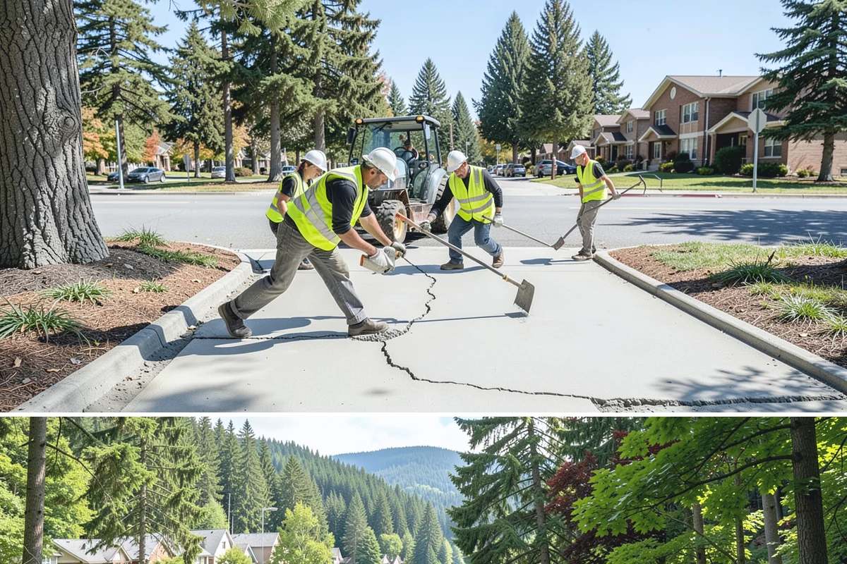Reservoir Grounds Maintenance in Lake Forest Park, King County, WA - Grounds and vegetation work is heaviest in the growing season, with fence-line and access upkeep continuing year-round.