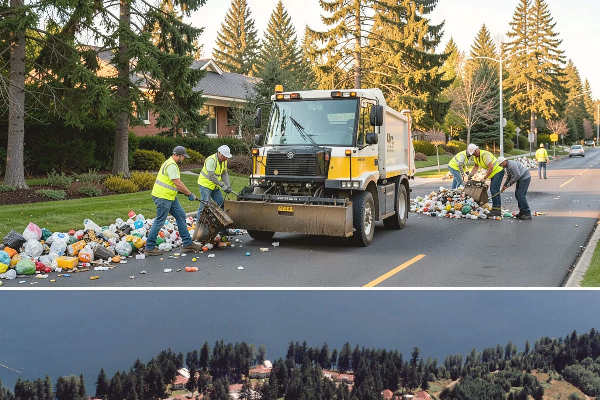 Reservoir Grounds Maintenance in Lakewood, Pierce County, WA - Grounds and vegetation work is heaviest in the growing season, with fence-line and access upkeep continuing year-round.