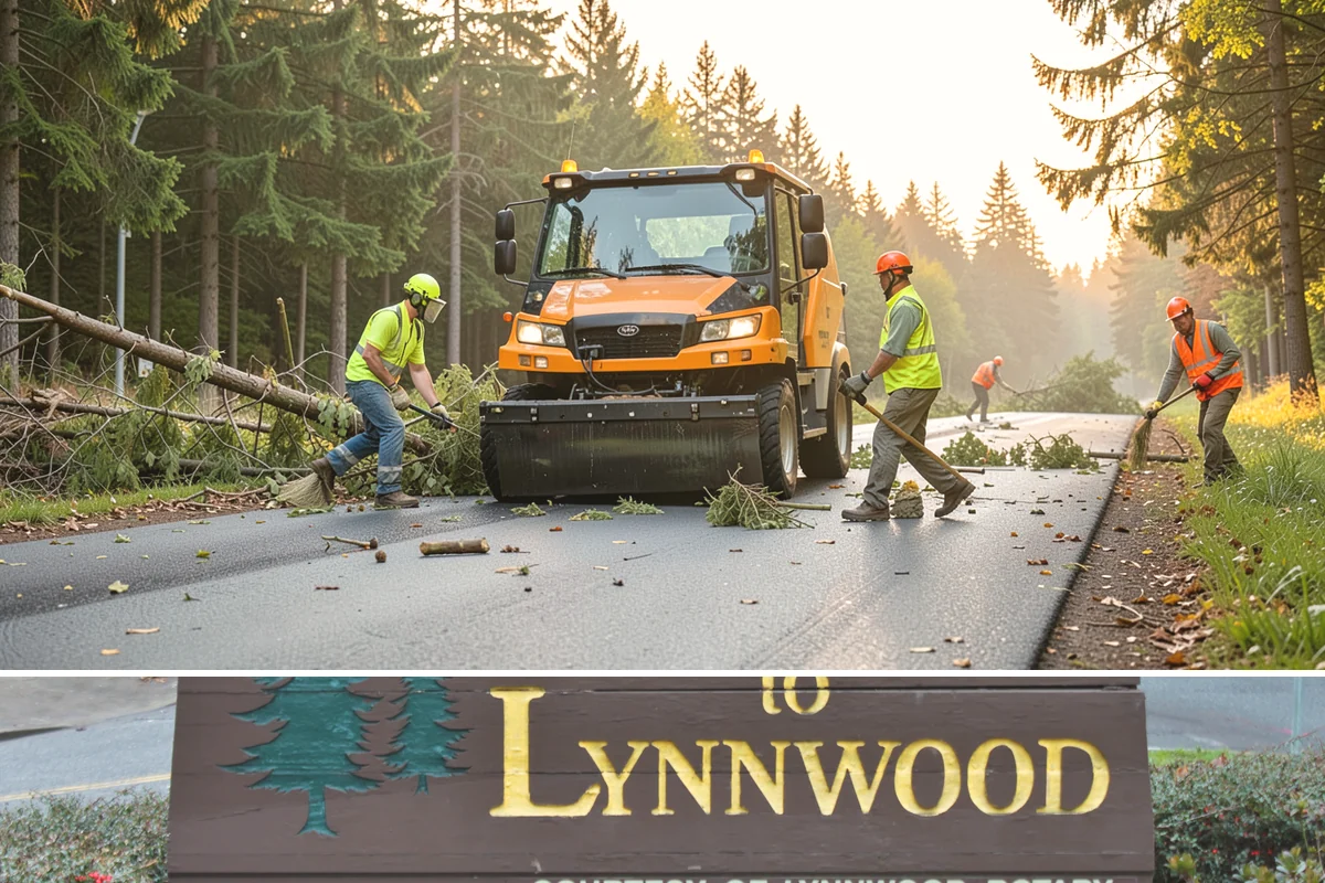 Reservoir Grounds Maintenance in Lynnwood, Snohomish County, WA - Grounds and vegetation work is heaviest in the growing season, with fence-line and access upkeep continuing year-round.
