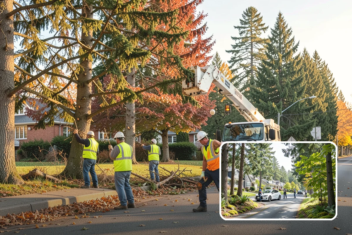 Reservoir Grounds Maintenance in Normandy Park, King County, WA - Maintains clear sightlines and security around the site