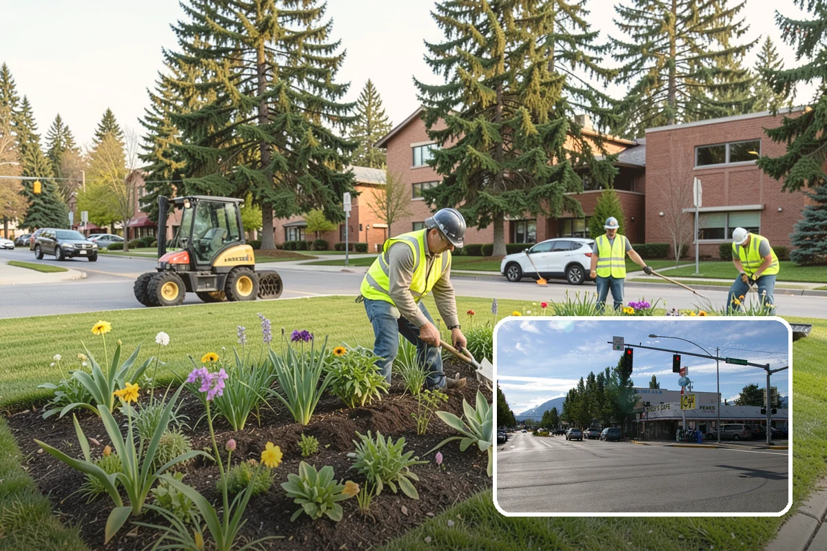 Reservoir Grounds Maintenance in North Bend, King County, WA - Maintains clear sightlines and security around the site