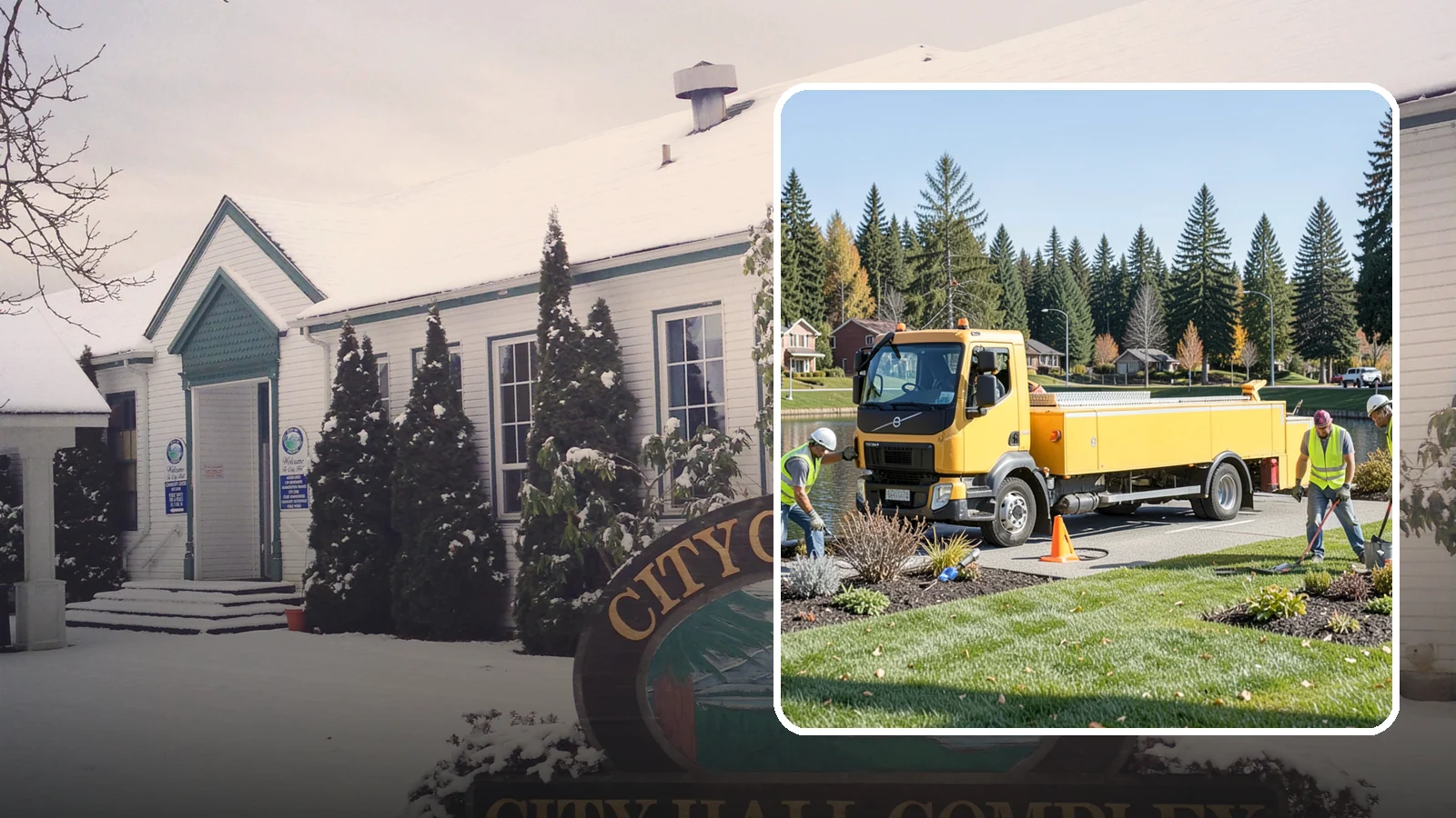 Reservoir Grounds Maintenance in Pacific, King County, WA - Grounds and vegetation maintenance at reservoir and water-tank sites for security, access, and protection.