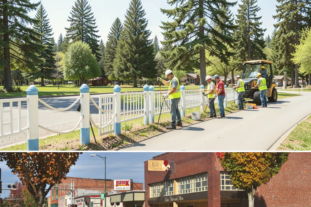 Reservoir Grounds Maintenance in Puyallup, Pierce County, WA - Grounds and vegetation work is heaviest in the growing season, with fence-line and access upkeep continuing year-round.