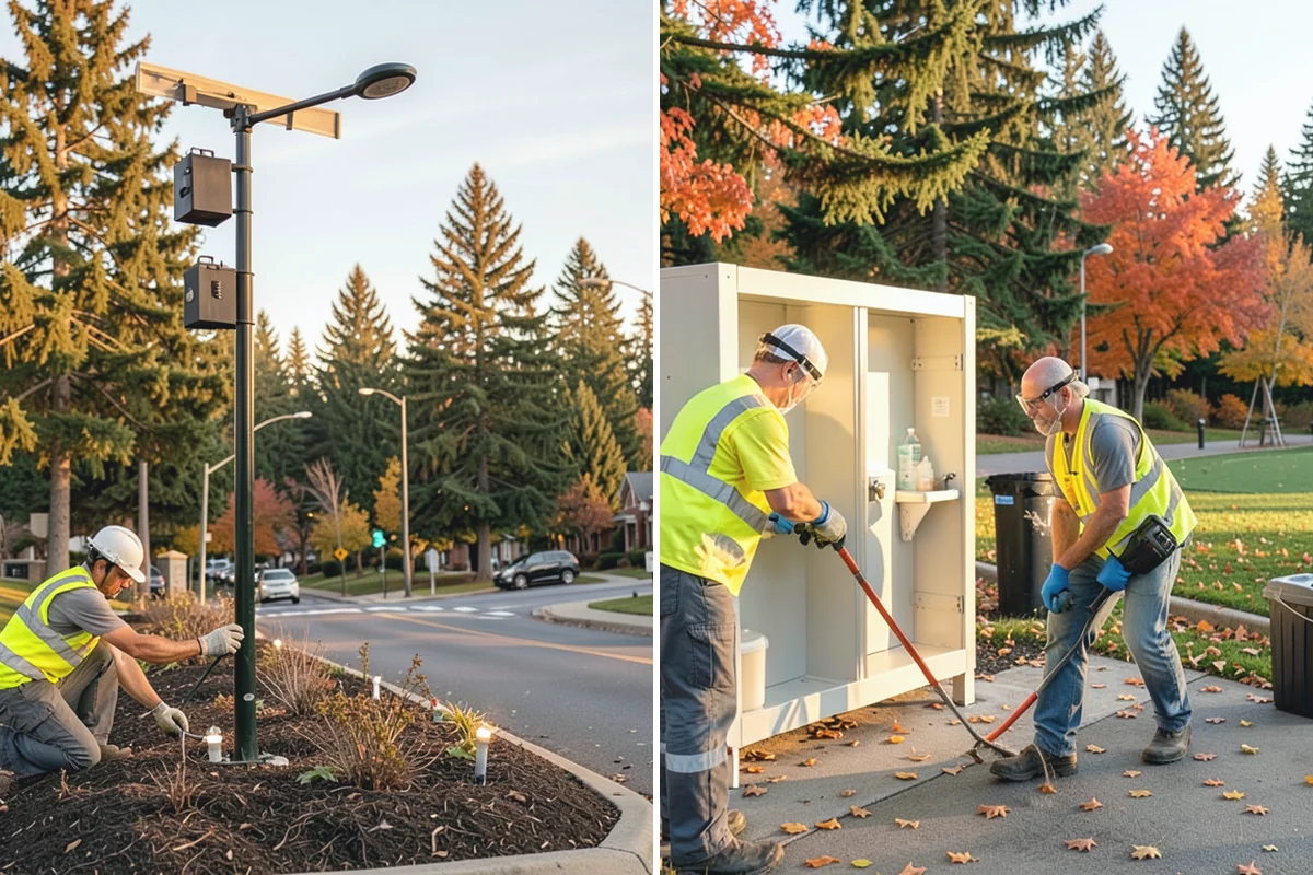 Reservoir Grounds Maintenance in Redmond, King County, WA - Confirm site boundaries, security rules, and water-quality limits