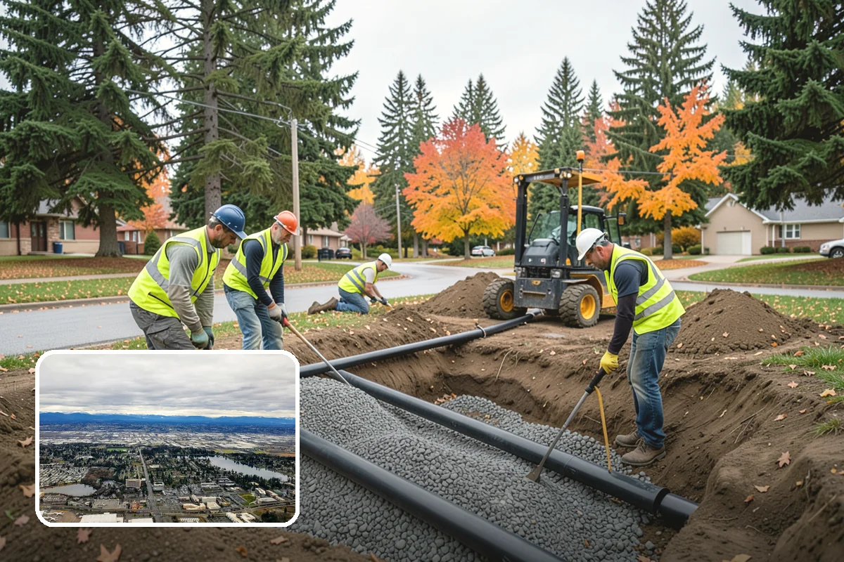 Reservoir Grounds Maintenance in SeaTac, King County, WA - Maintains clear sightlines and security around the site