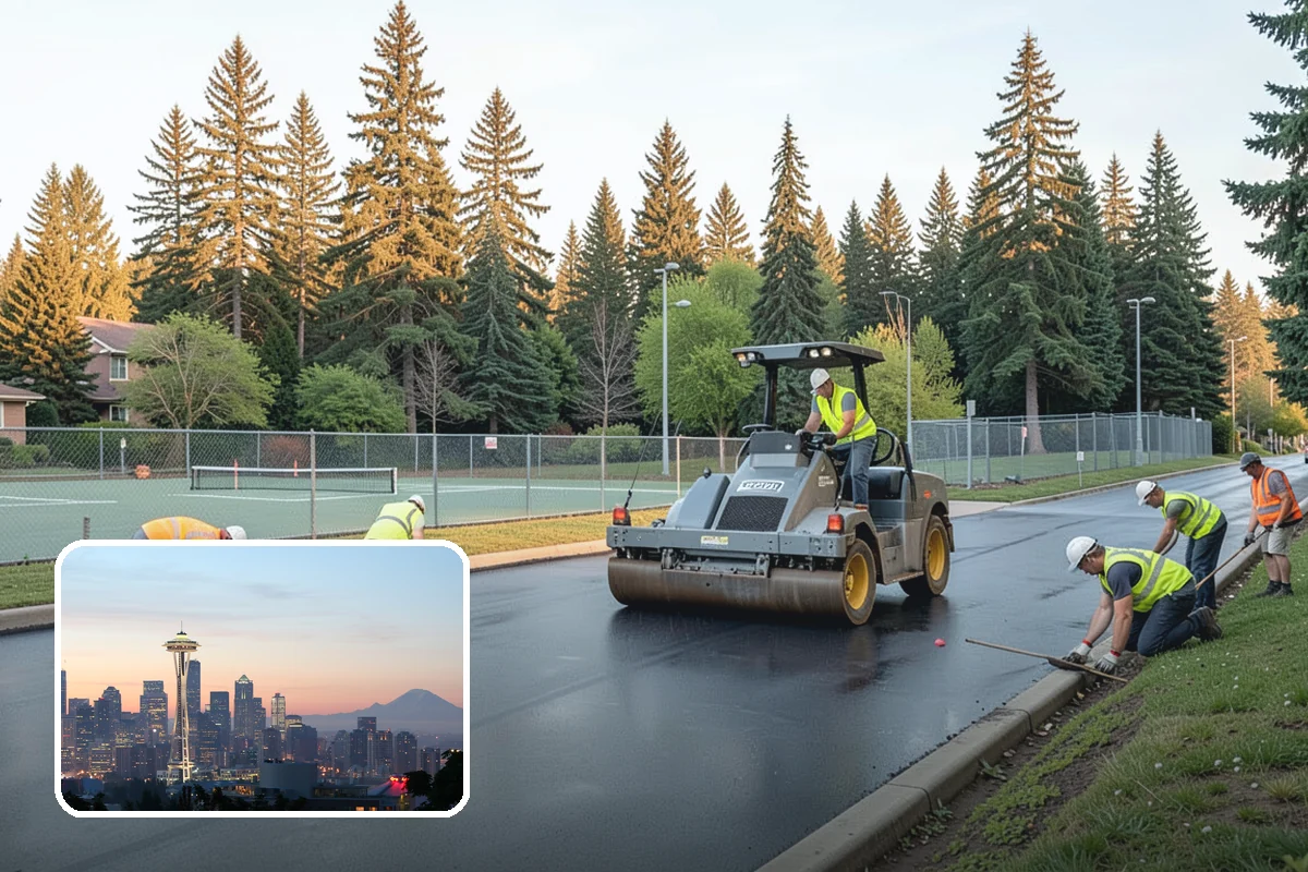 Reservoir Grounds Maintenance in Seattle, King County, WA - Maintains clear sightlines and security around the site