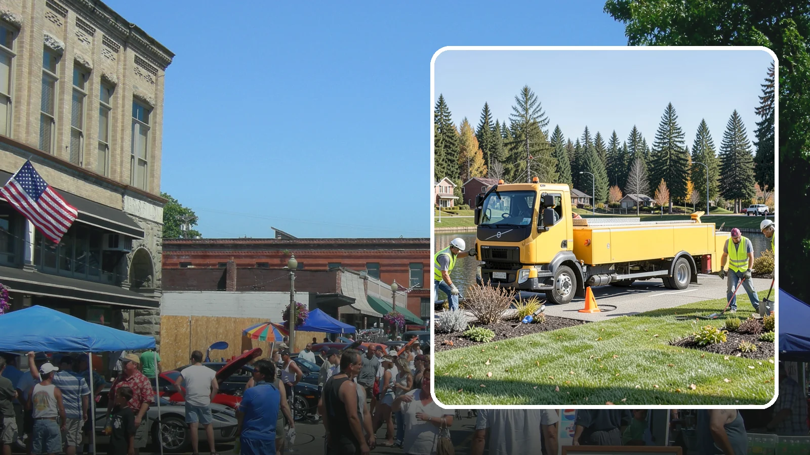 Reservoir Grounds Maintenance in Snohomish, Snohomish County, WA - Grounds and vegetation maintenance at reservoir and water-tank sites for security, access, and protection.
