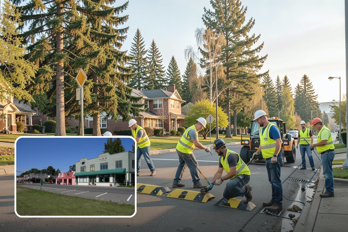 Reservoir Grounds Maintenance in Snoqualmie, King County, WA - Maintains clear sightlines and security around the site