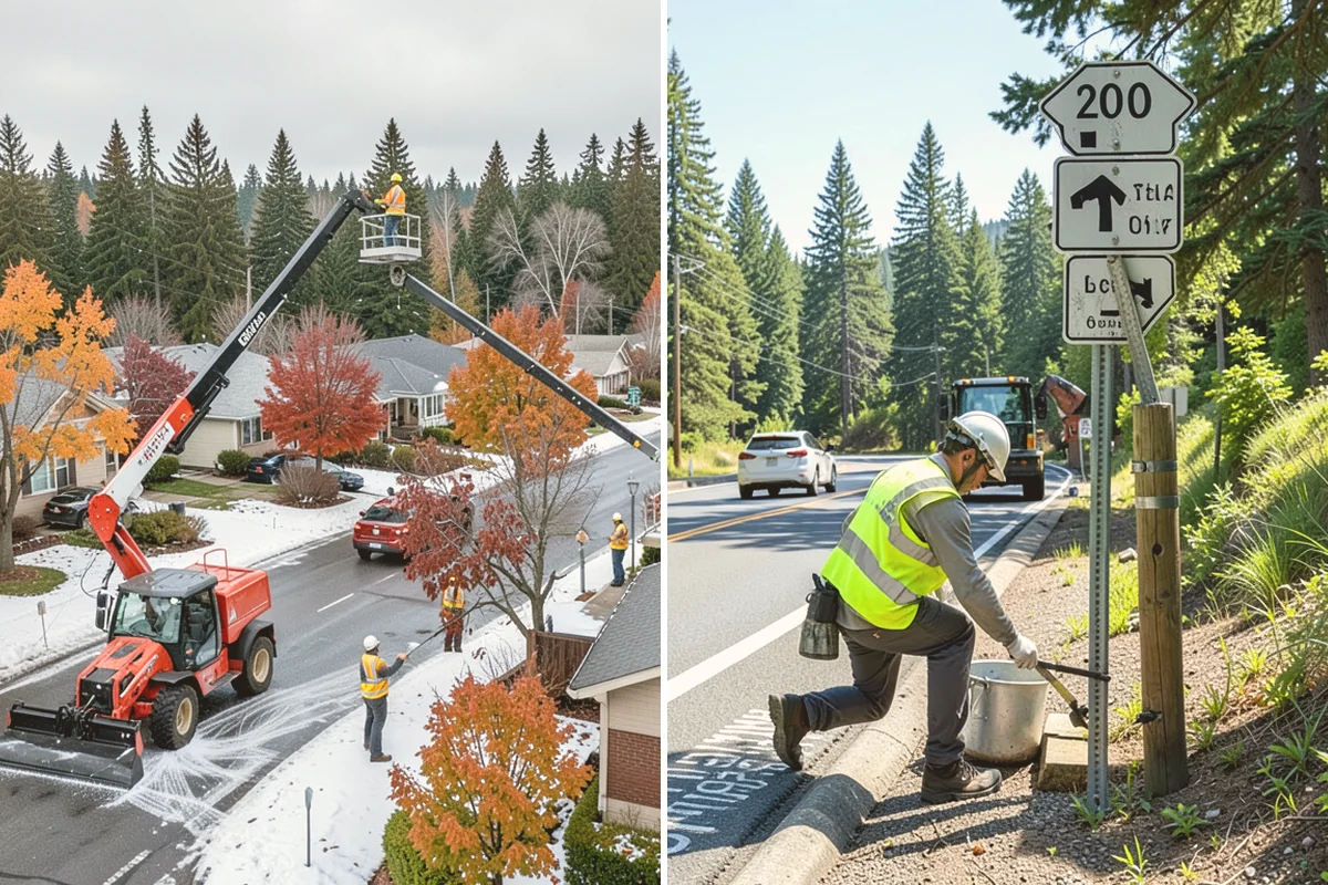 Reservoir Grounds Maintenance in Stanwood, Snohomish County, WA - Confirm site boundaries, security rules, and water-quality limits