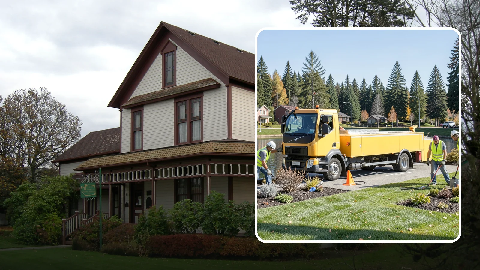 Reservoir Grounds Maintenance in Sumner, Pierce County, WA - Grounds and vegetation maintenance at reservoir and water-tank sites for security, access, and protection.