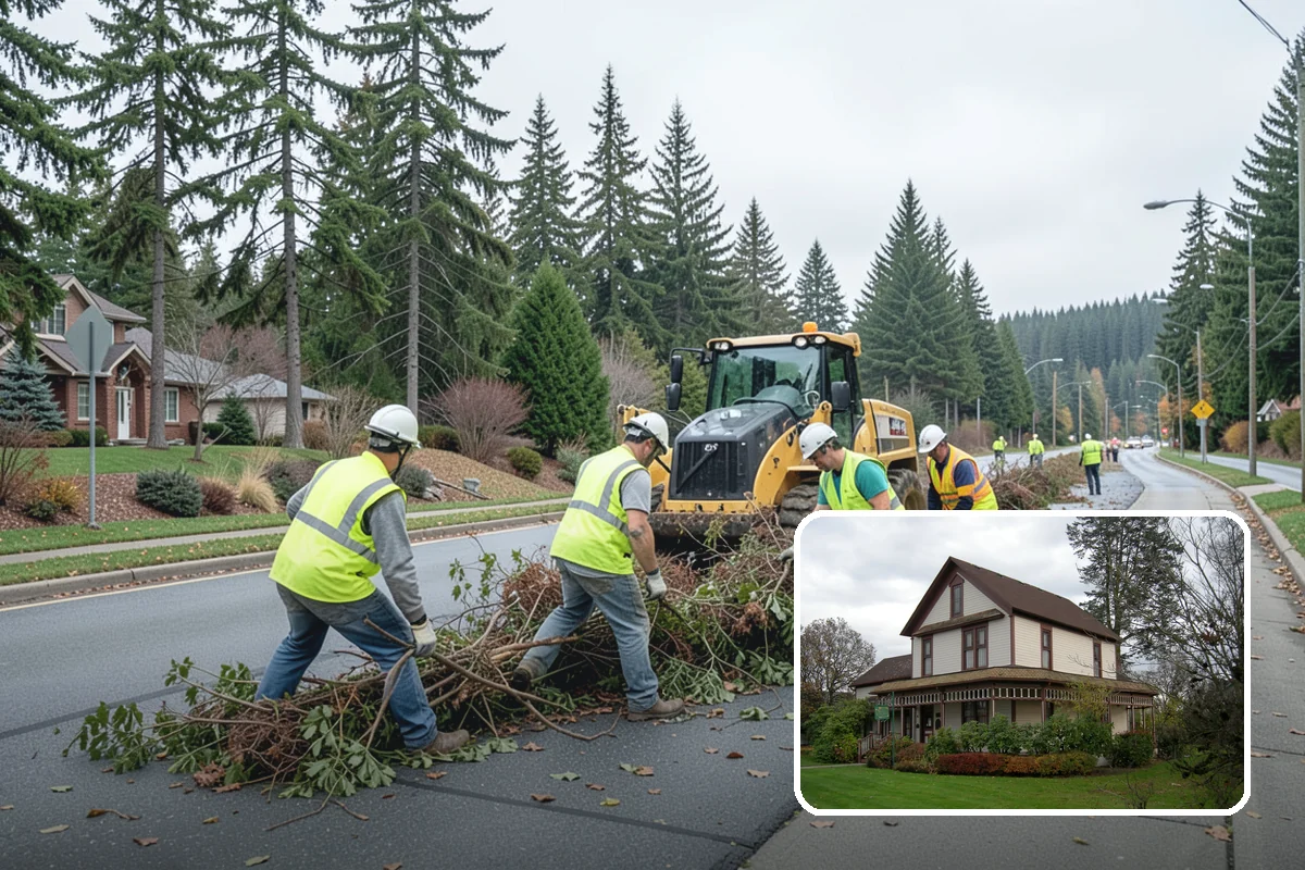 Reservoir Grounds Maintenance in Sumner, Pierce County, WA - Maintains clear sightlines and security around the site