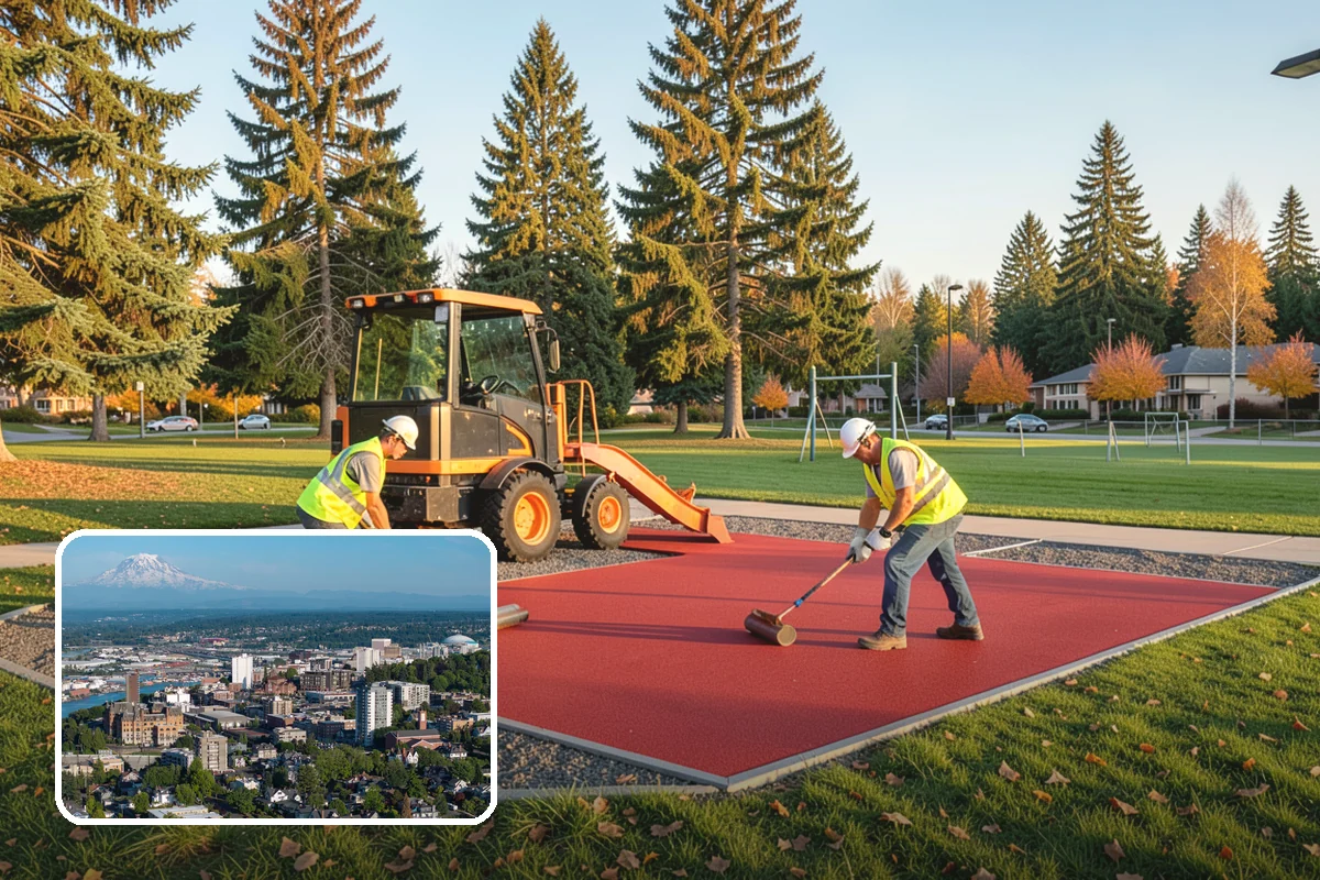 Reservoir Grounds Maintenance in Tacoma, Pierce County, WA - Maintains clear sightlines and security around the site