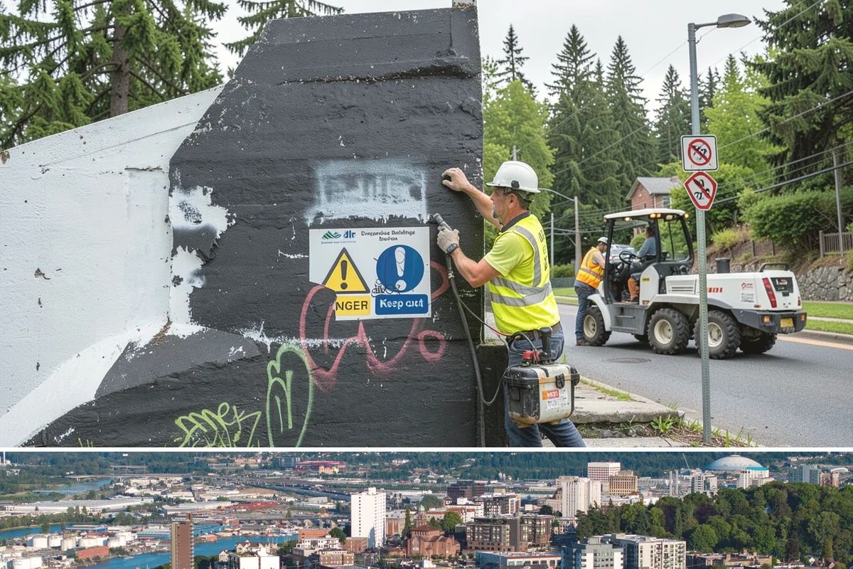 Reservoir Grounds Maintenance in Tacoma, Pierce County, WA - Grounds and vegetation work is heaviest in the growing season, with fence-line and access upkeep continuing year-round.