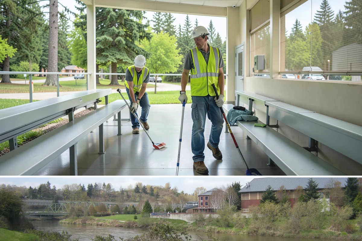Reservoir Grounds Maintenance in Tukwila, King County, WA - Grounds and vegetation work is heaviest in the growing season, with fence-line and access upkeep continuing year-round.