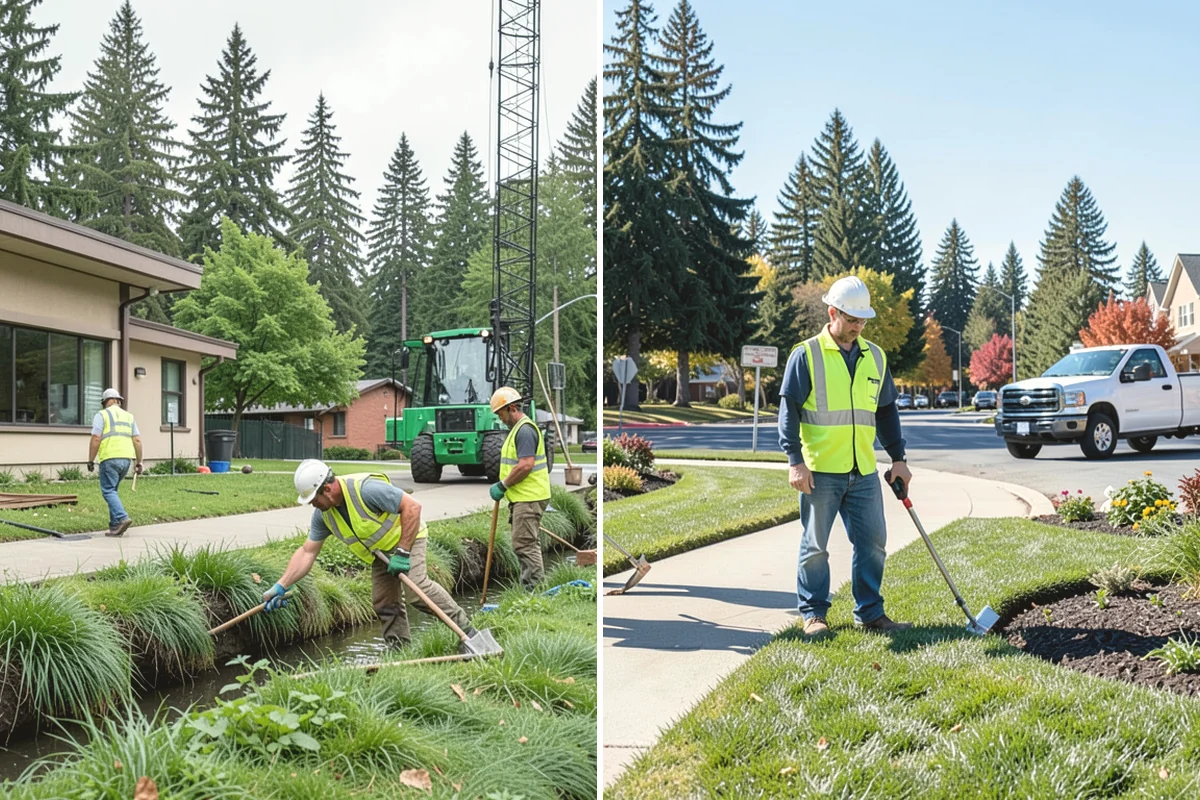 Reservoir Grounds Maintenance in University Place, Pierce County, WA - Confirm site boundaries, security rules, and water-quality limits