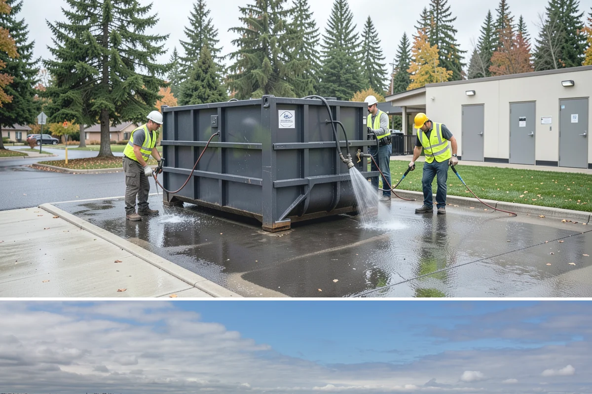 Reservoir Grounds Maintenance in University Place, Pierce County, WA - Grounds and vegetation work is heaviest in the growing season, with fence-line and access upkeep continuing year-round.