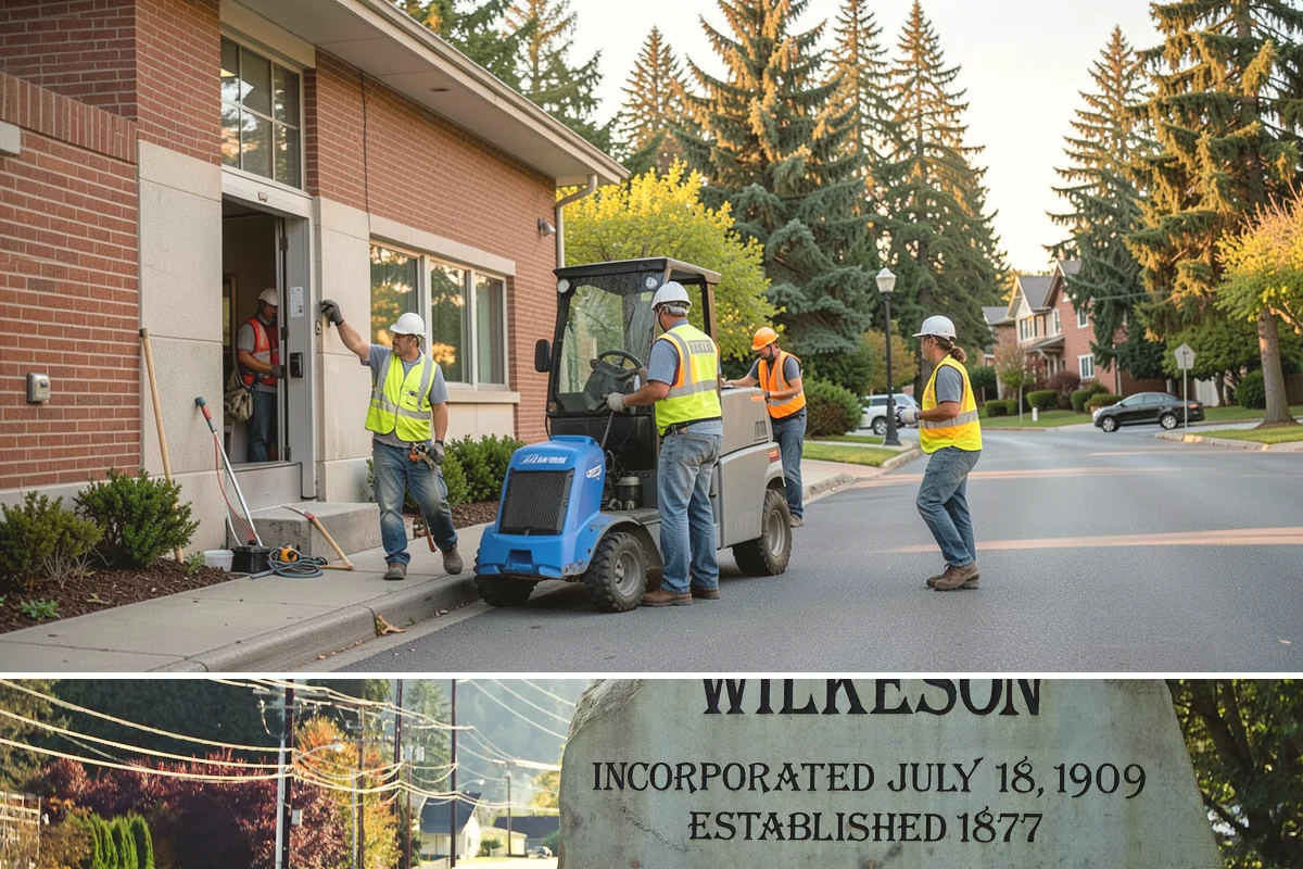 Reservoir Grounds Maintenance in Wilkeson, Pierce County, WA - Grounds and vegetation work is heaviest in the growing season, with fence-line and access upkeep continuing year-round.