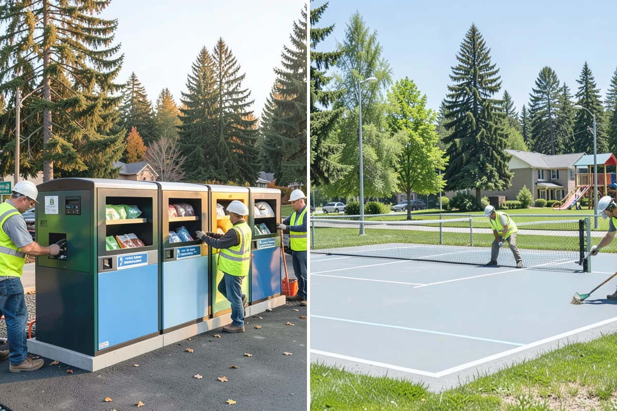 Reservoir Grounds Maintenance in Woodinville, King County, WA - Confirm site boundaries, security rules, and water-quality limits