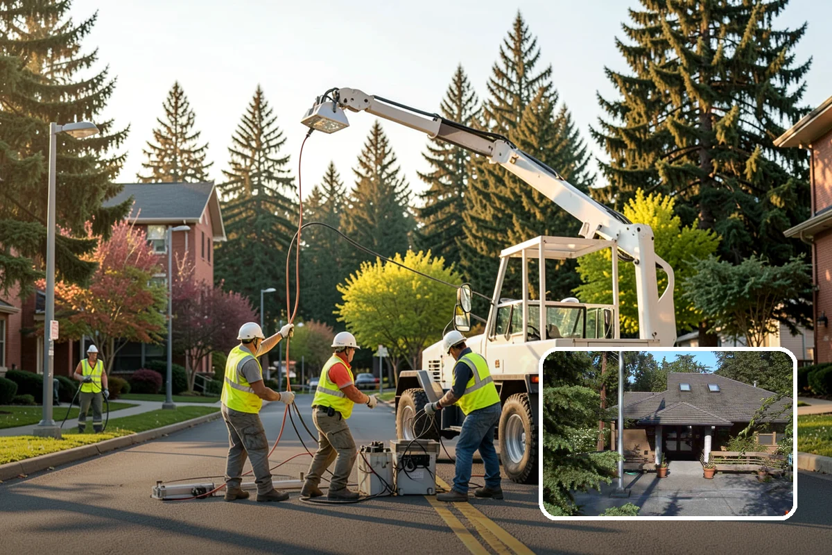 Reservoir Grounds Maintenance in Yarrow Point, King County, WA - Maintains clear sightlines and security around the site