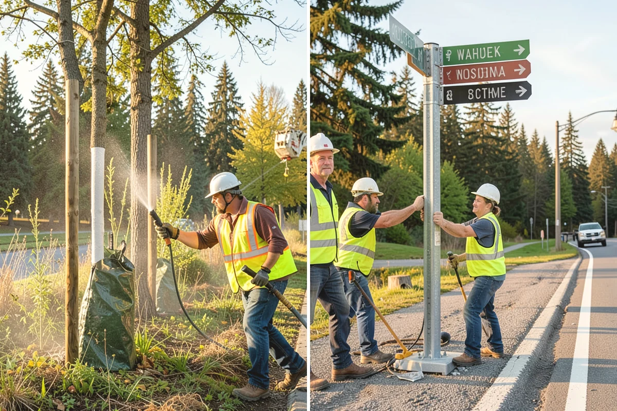 Reservoir Grounds Maintenance in Yarrow Point, King County, WA - Confirm site boundaries, security rules, and water-quality limits