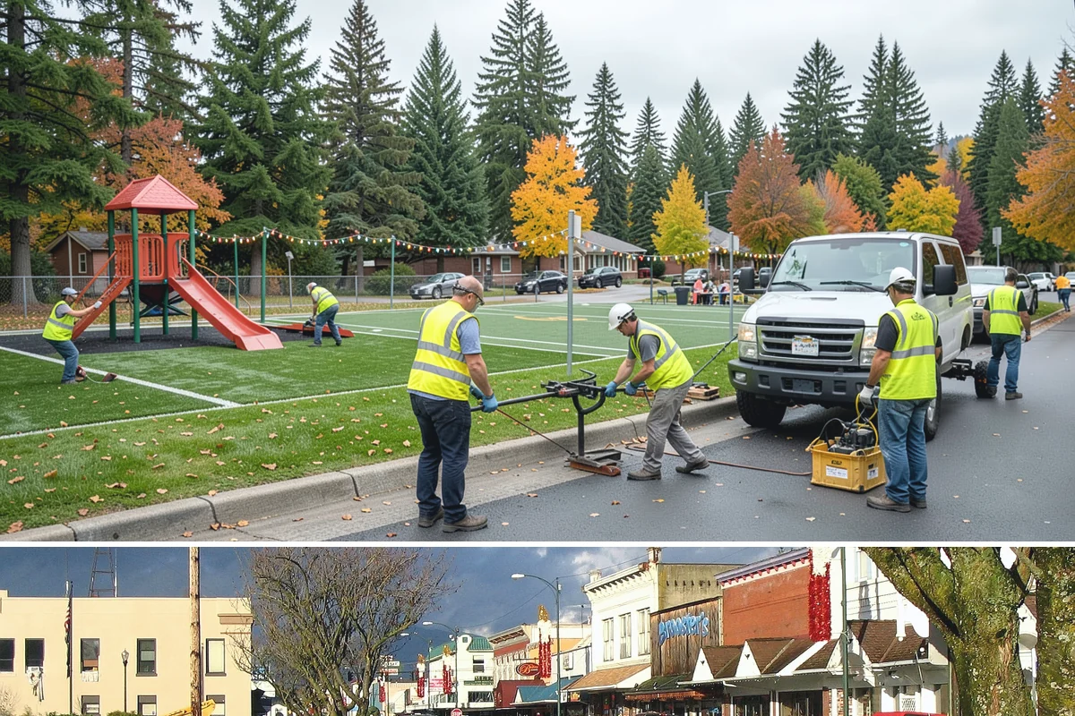 Restroom Partition Installation in Arlington, Snohomish County, WA - Restroom upgrades are scheduled year-round and often timed to facility closures or low-use seasons for parks.