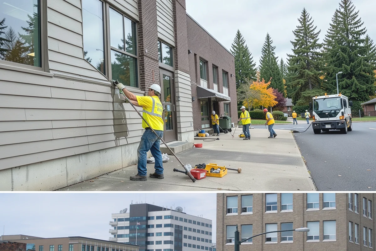 Restroom Partition Installation in Everett, Snohomish County, WA - Restroom upgrades are scheduled year-round and often timed to facility closures or low-use seasons for parks.