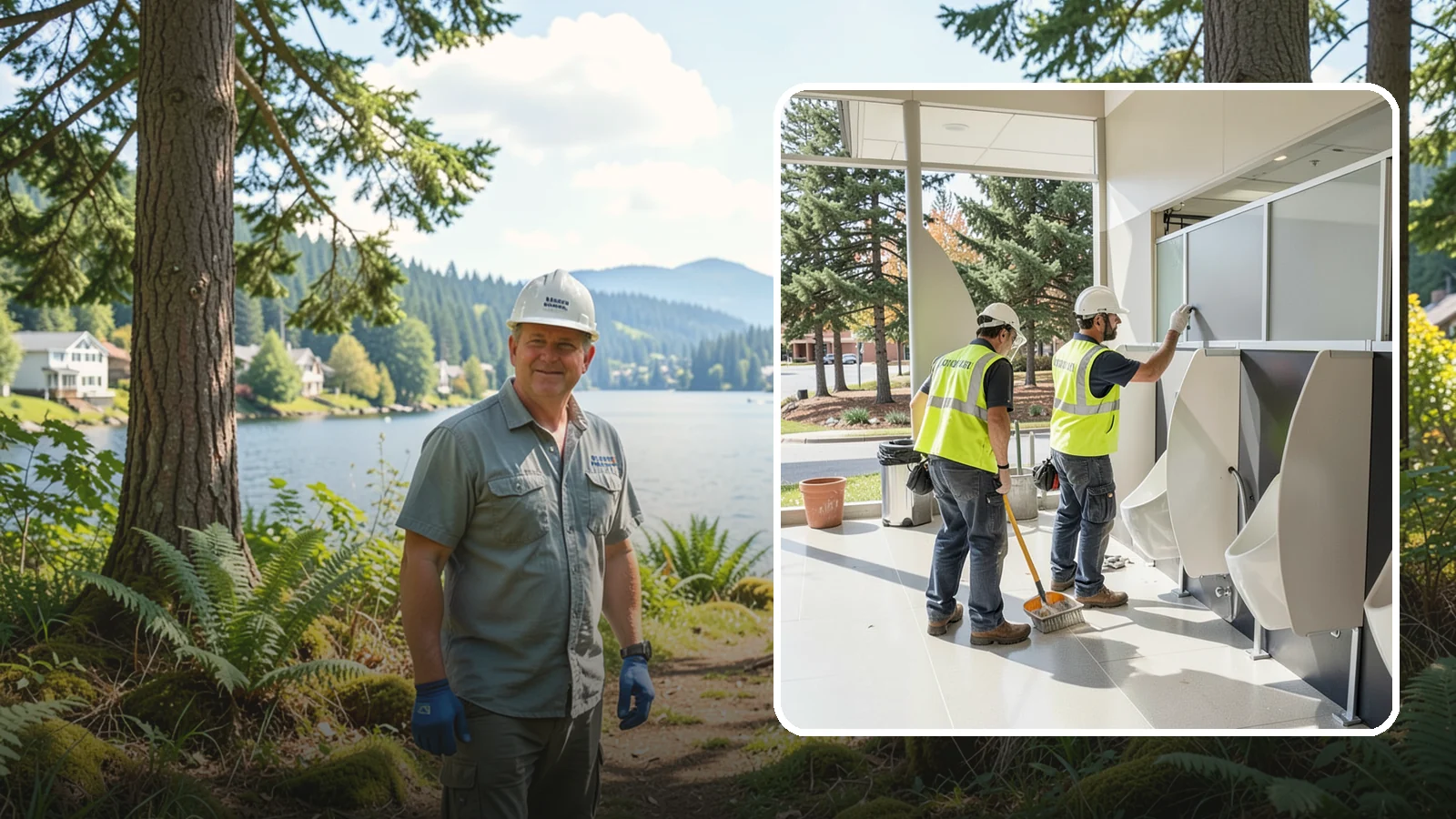 Restroom Partition Installation in Milton, King County, WA - Toilet partition and restroom accessory installation for public restrooms and facility upgrades.